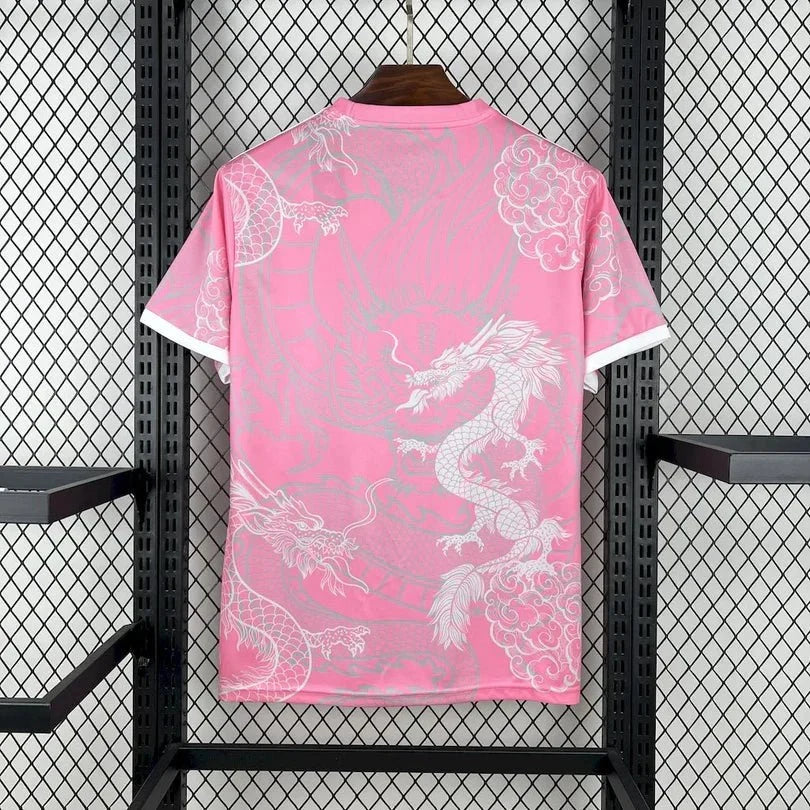 Real Madrid 2025 Pink Dragon Jersey
