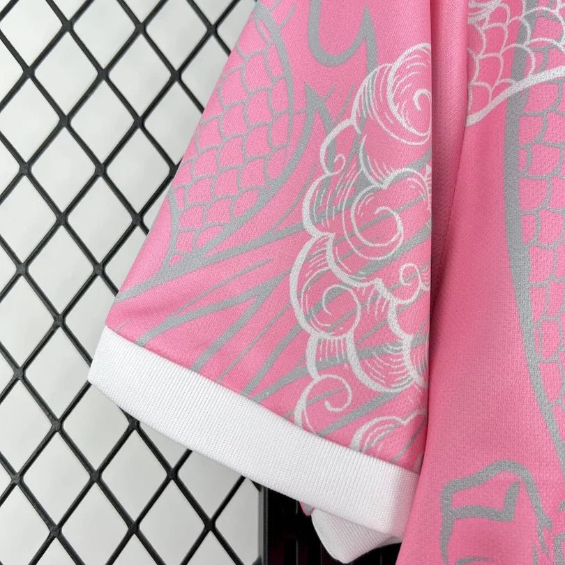Real Madrid 2025 Pink Dragon Jersey
