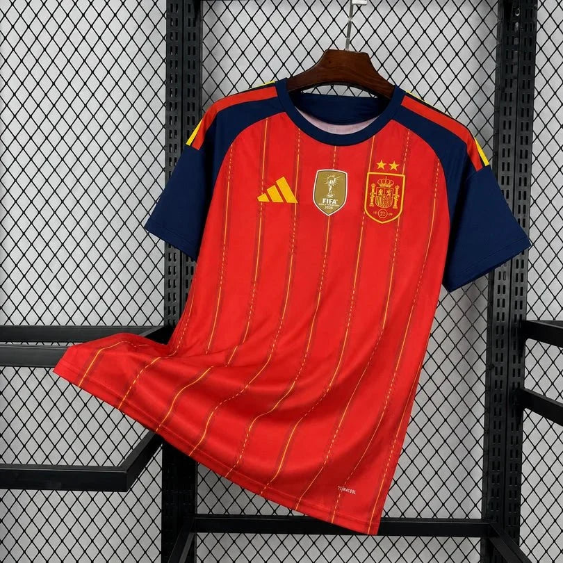 Spain World Cup 2 Star 2026 Home Jersey